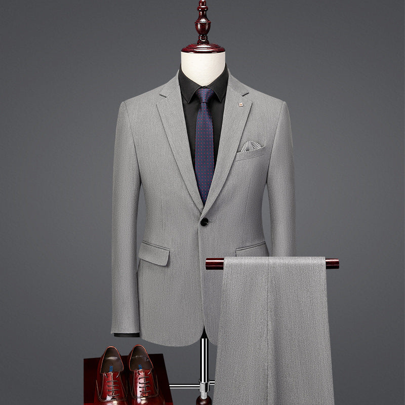 Men's slim businessthree-piece set suit