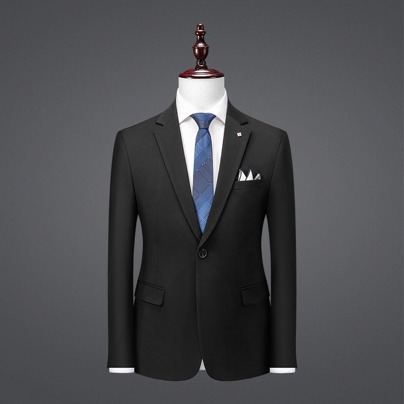 Men's slim businessthree-piece set suit