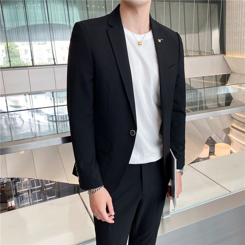 Casual trend slim suit , The Widow