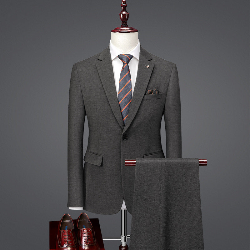 Men's slim businessthree-piece set suit