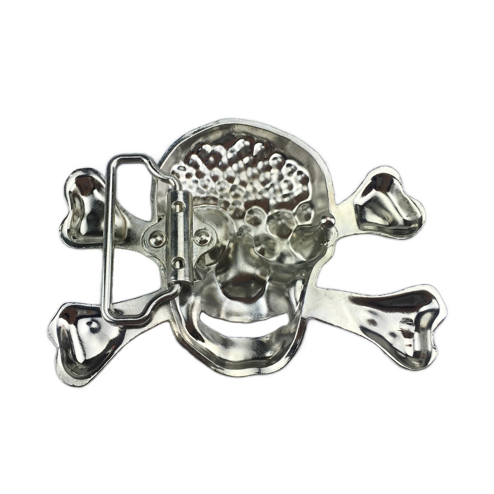 Skull skeleton belt buckle Punk rock style