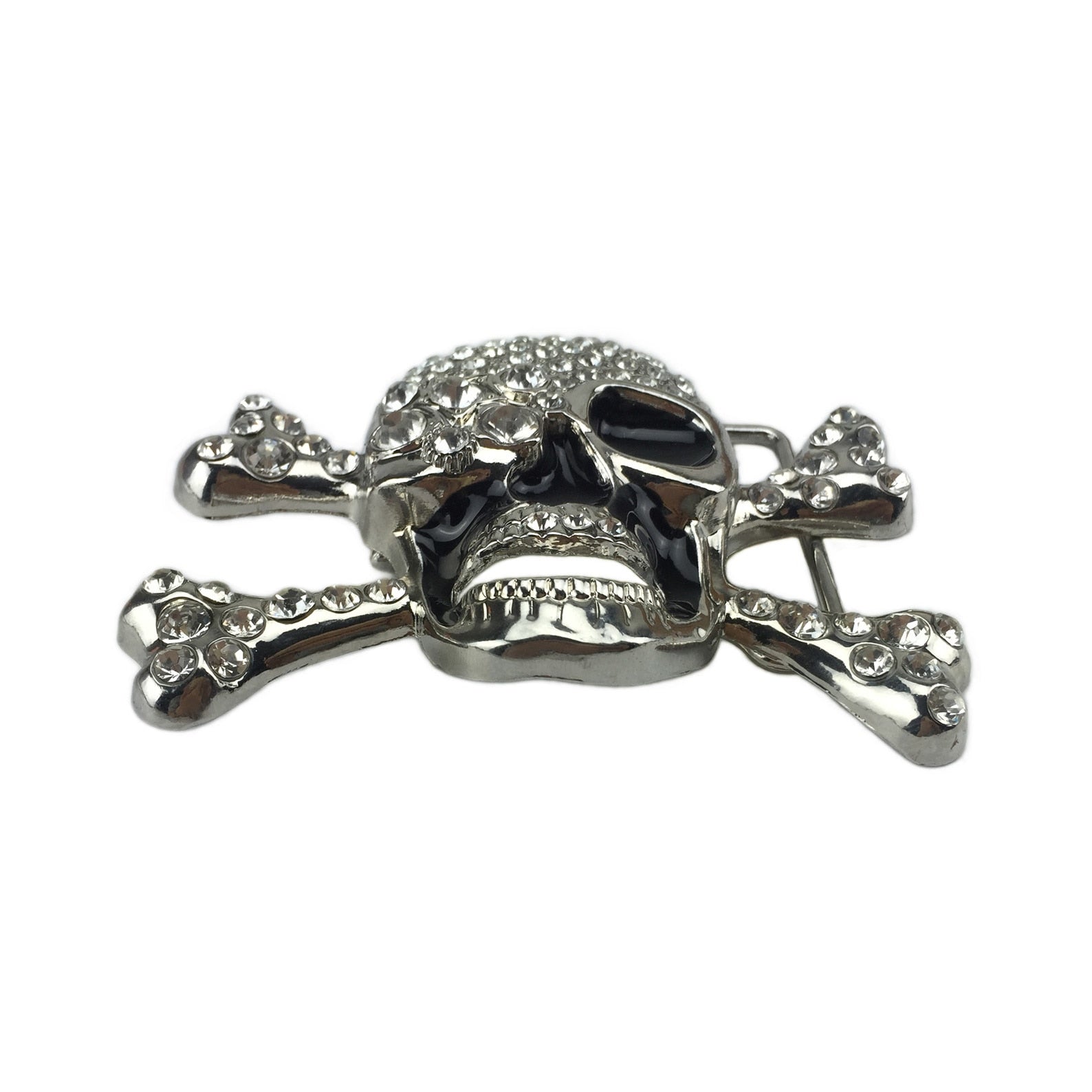 Skull skeleton belt buckle Punk rock style