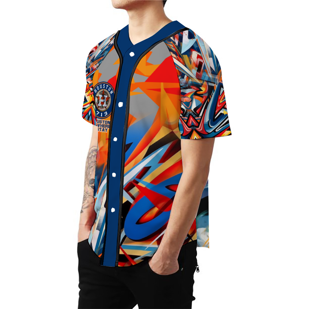 Houston Space City Baseball Jersey Sports Jersey