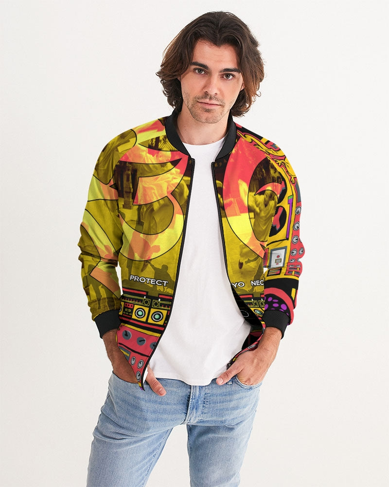 Te Quiero Mucho Men's Bomber Jacket