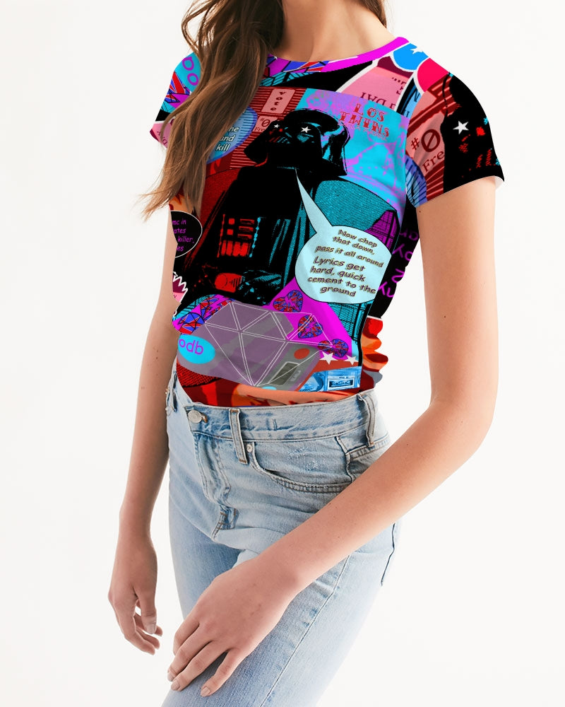 Old Dirty Darth Glitch Women's Tee
