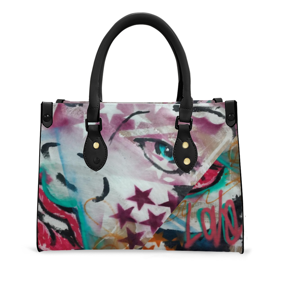 Women's Vegan Leather Handbag " Free Love"
