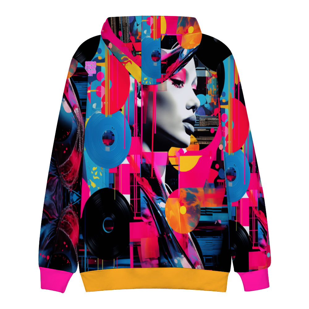Graffiti Power Pullover Sweatshirts with Pockets