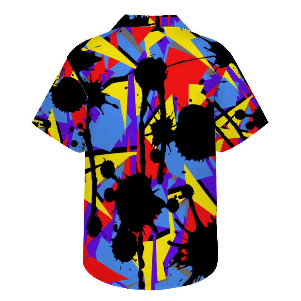 Super Digital Camo Men's Button Down