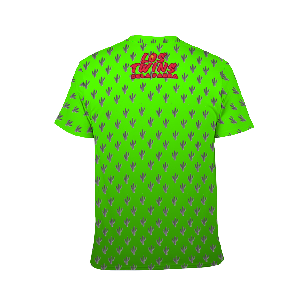 Neon Green Cactus Sunset