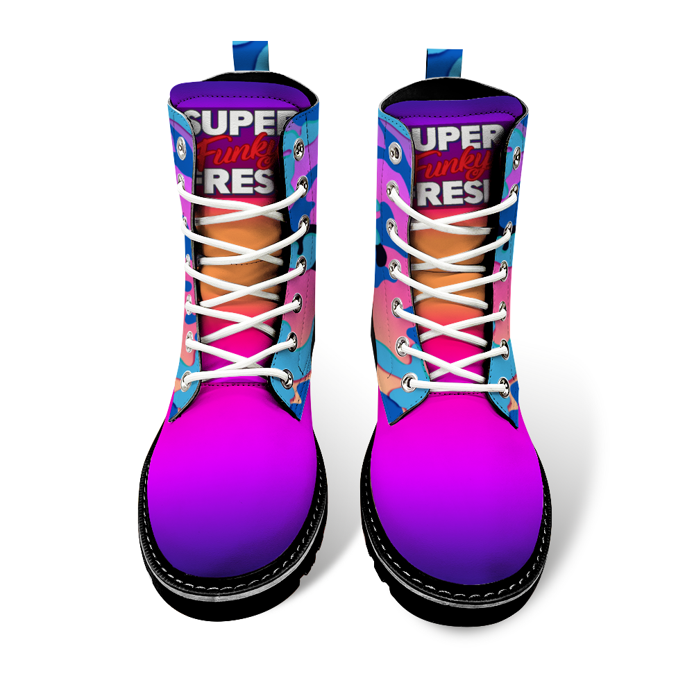 Super Funky Camo Boots