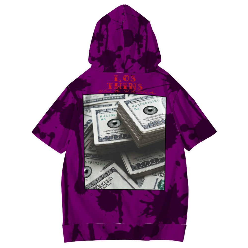 DeLa Parra Short Sleeve Hoodie
