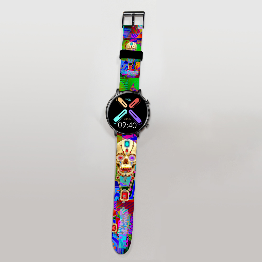 Live The Dream Multifunctional Bluetooth Smartwatch with Blood Pressure & Heart Rate Monitoring