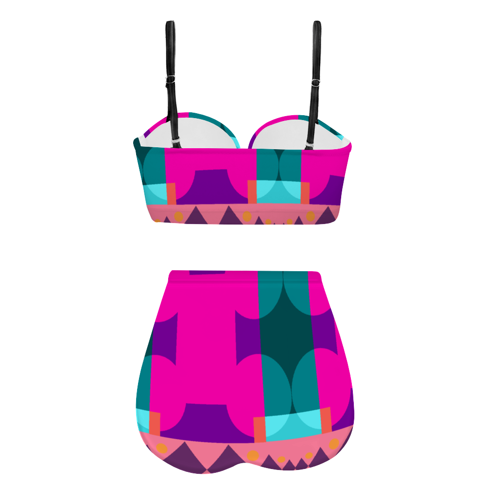 Sunset Women's High Waist Two Piece Swimsuit