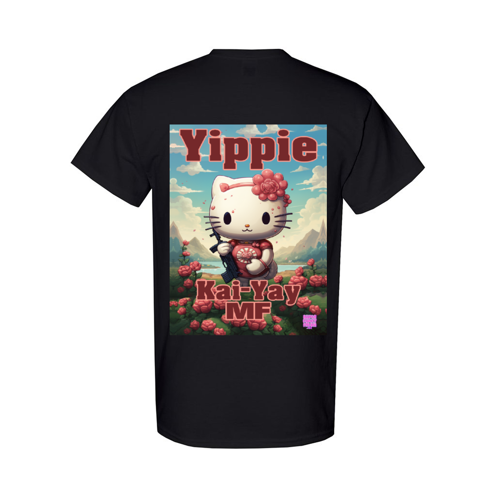 Yippie Kai Yay MF Unisex Cotton T-shirts Gildan 5000 Short Sleeve Casual Loose Shirts Tees