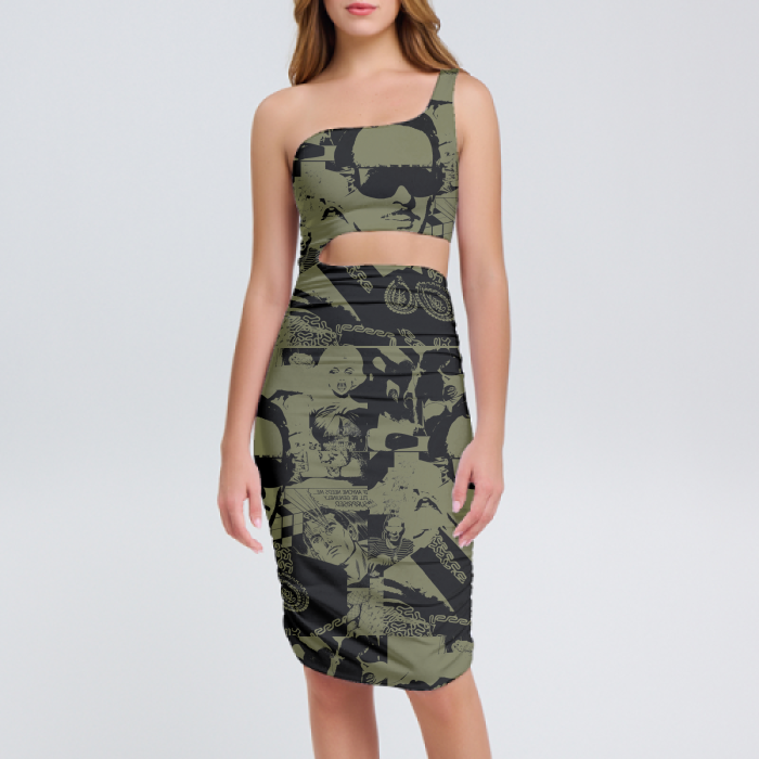 DeLa Parra Infante Punk Sleeveless Mini Dresses