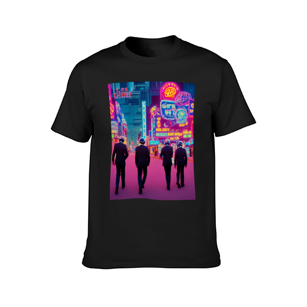 Suits from Space in Vegas Front and Back Print DTG | Gildan HA00