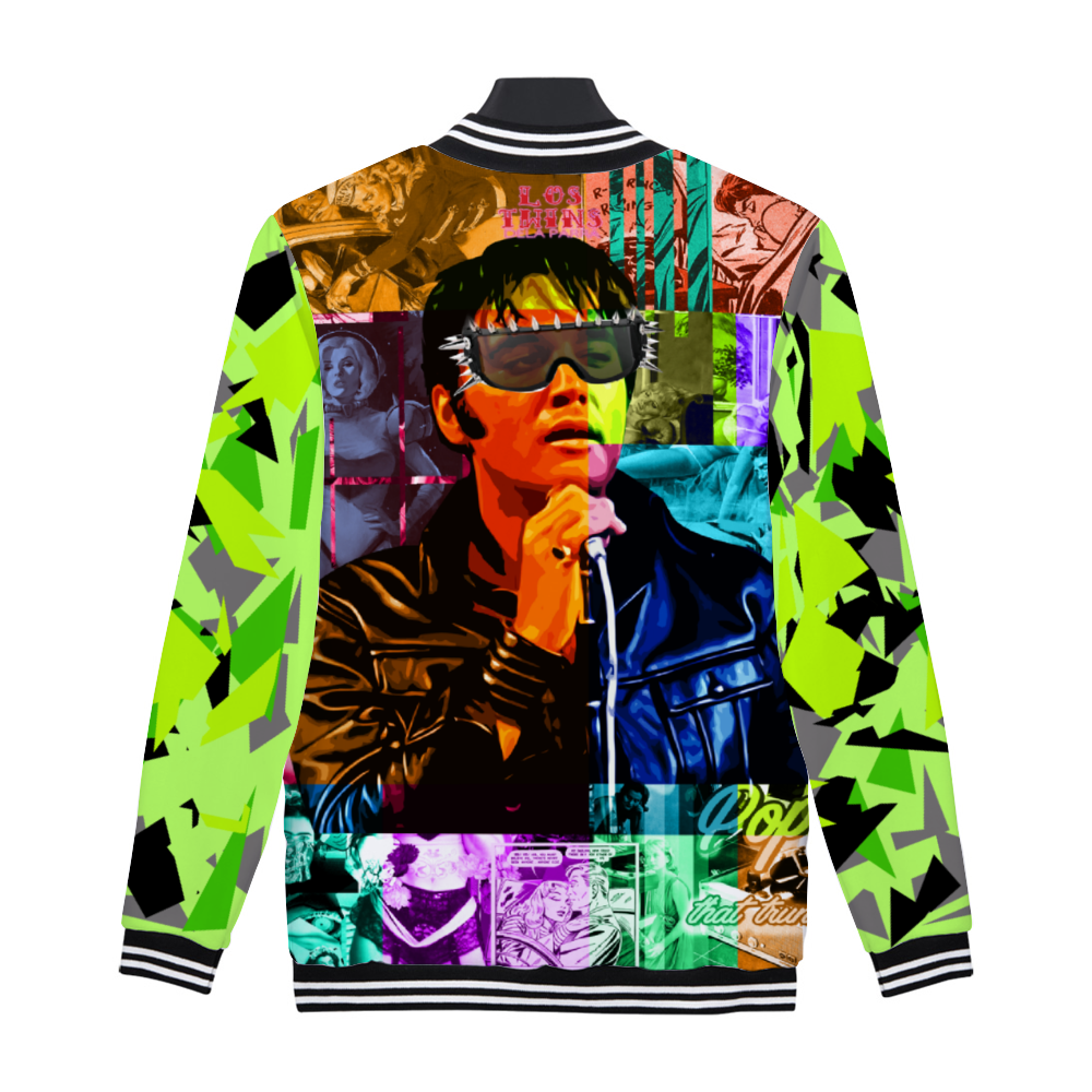 DeLa Parra Rock Thin Coat Japanese Terry Button Jacket