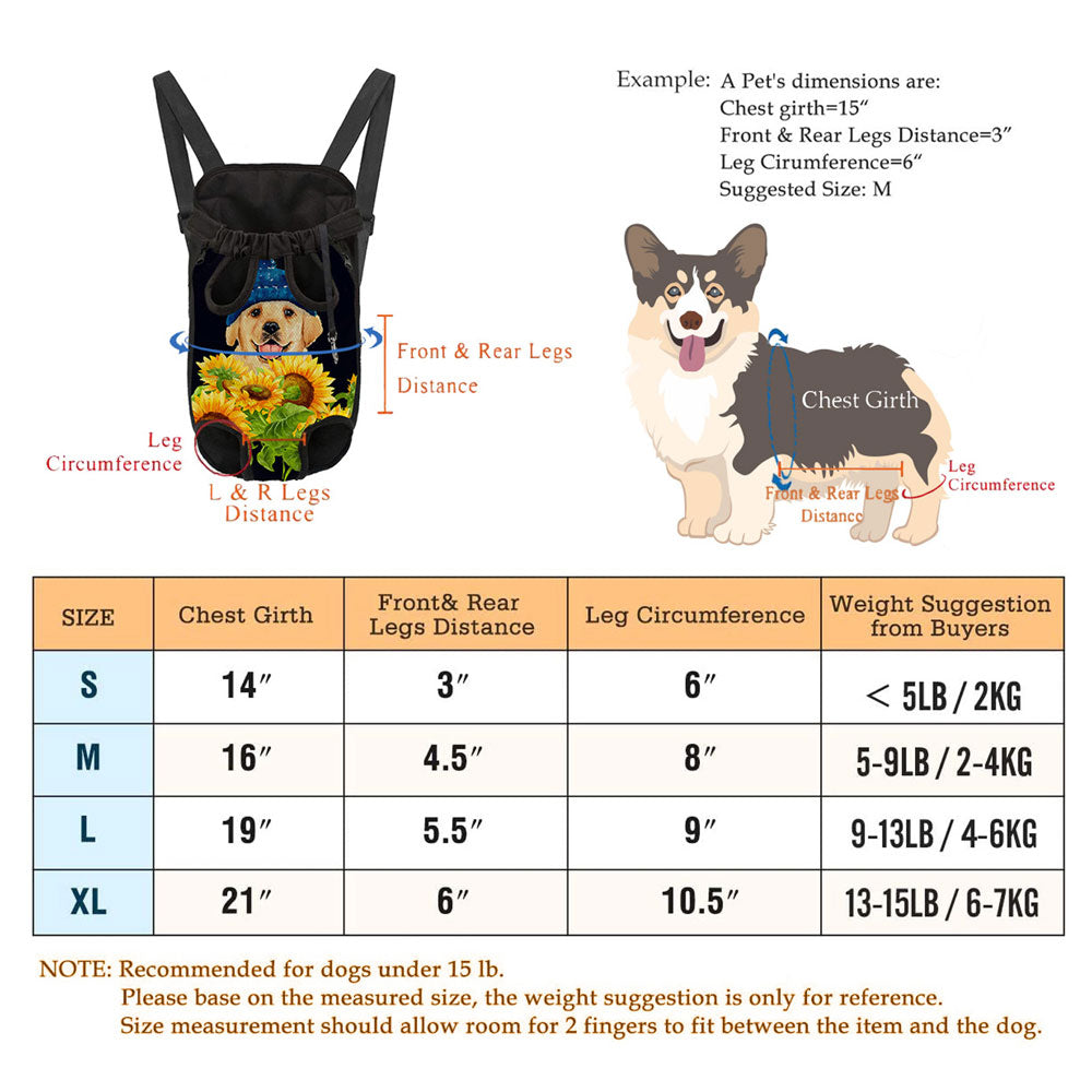 Serape DeLa Parra Knapsack Pet Carrier
