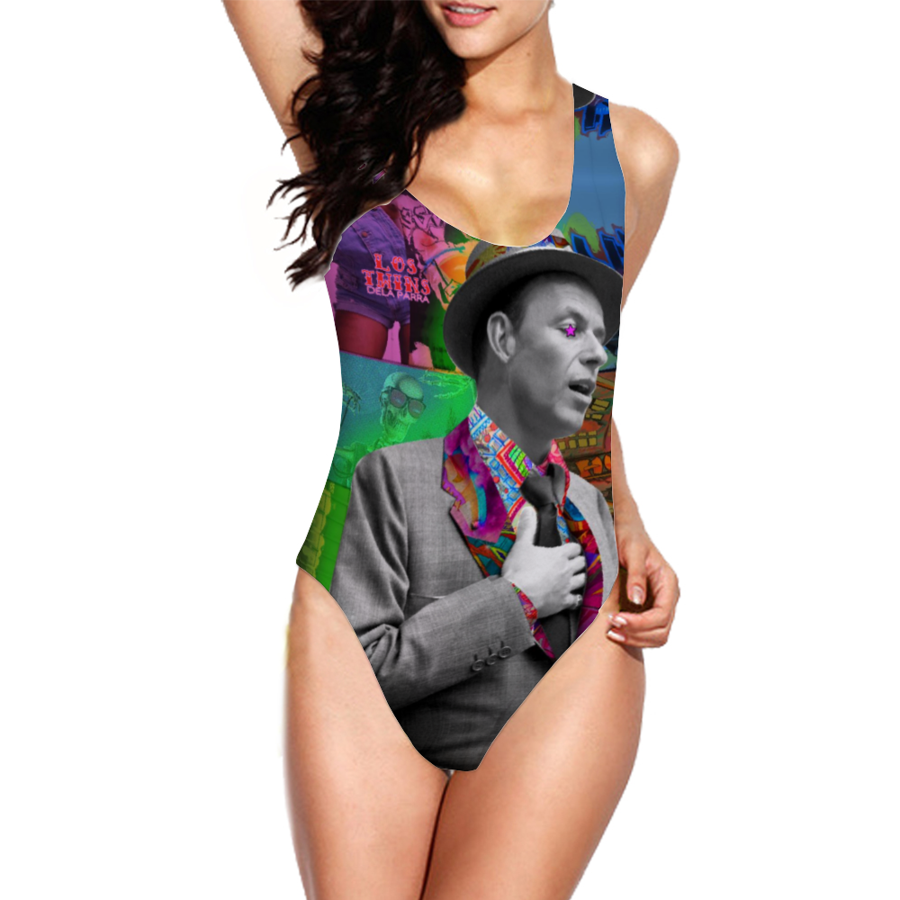 Sinatra DeLa Parra One Piece Tank Swimsuit