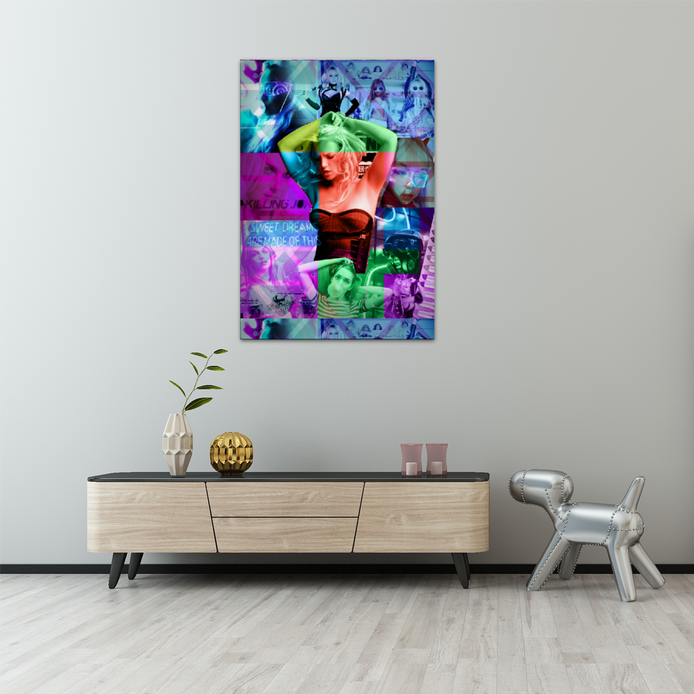 Free Britney Framed Canvas Print 22" x 31"