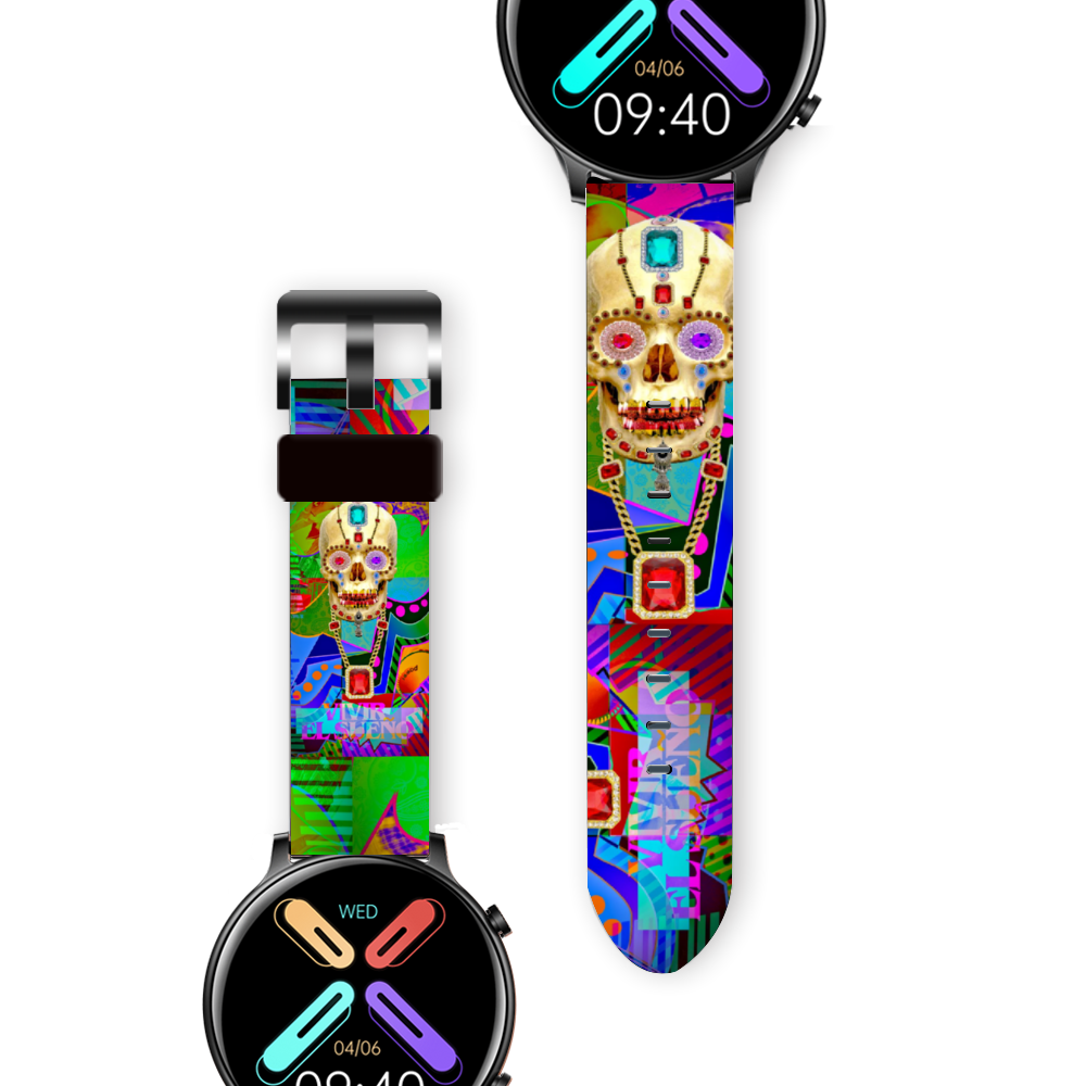 Live The Dream Multifunctional Bluetooth Smartwatch with Blood Pressure & Heart Rate Monitoring