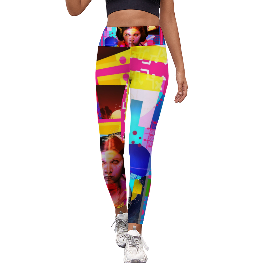 Princess Long Yoga Pants Joggers Pants