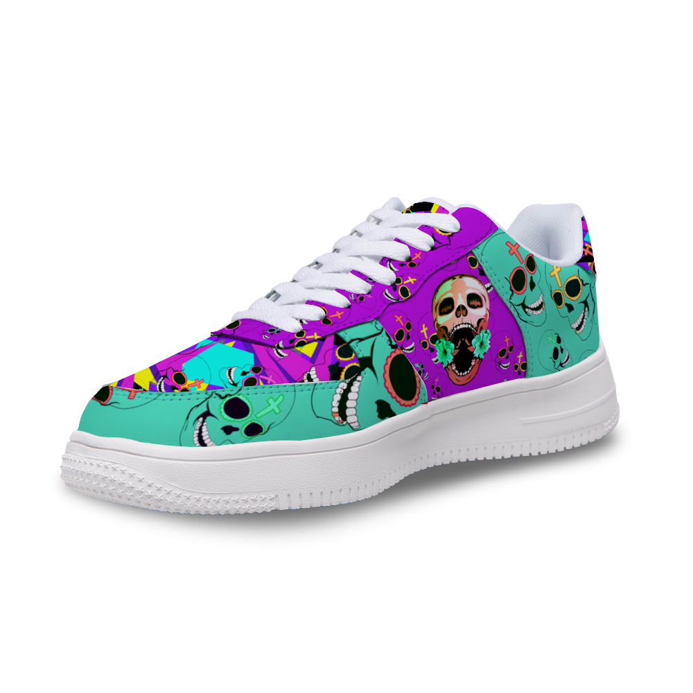 Sugar Skull Sneakers Leisure Sports Shoes