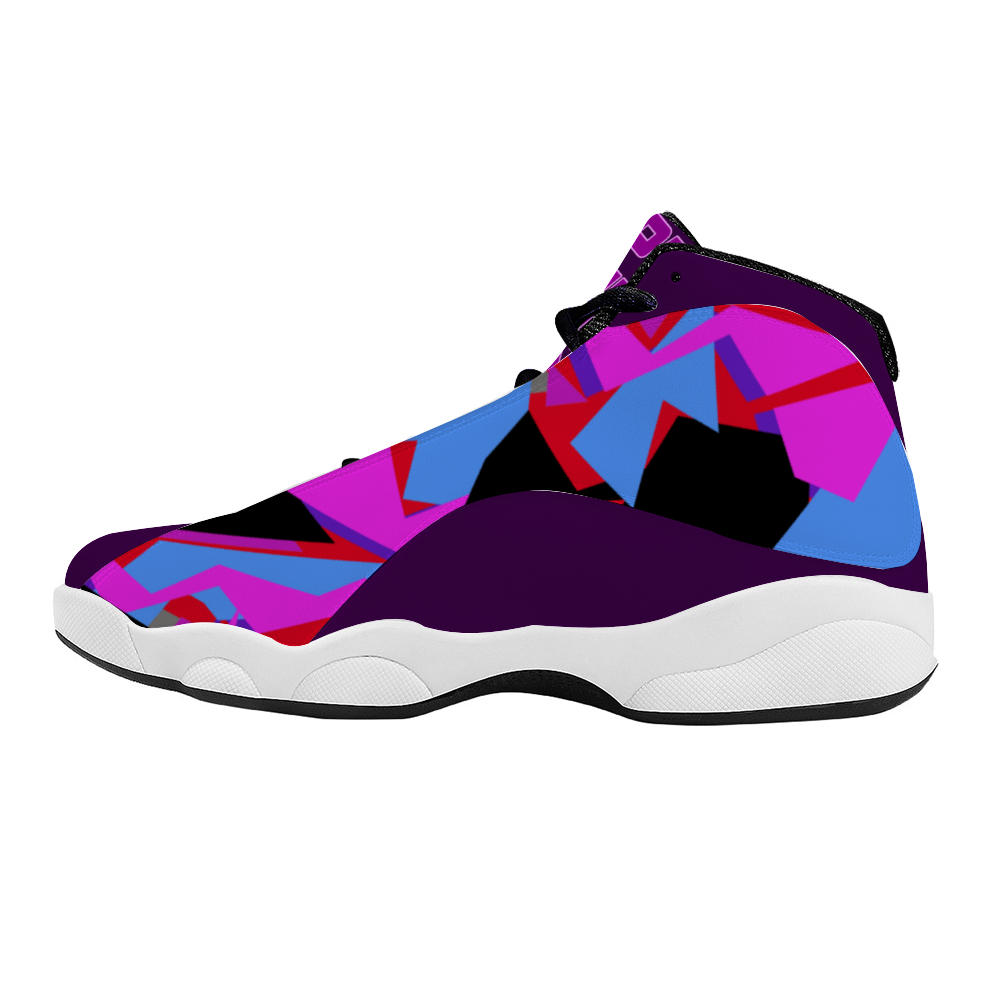 Super Funky Fresh Camo Basketball Sneakers