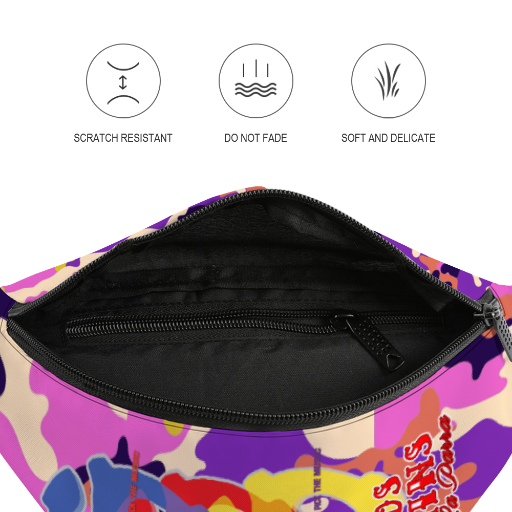 Let Me Pick The Music Camo Bags Waist Bag Chest Bag