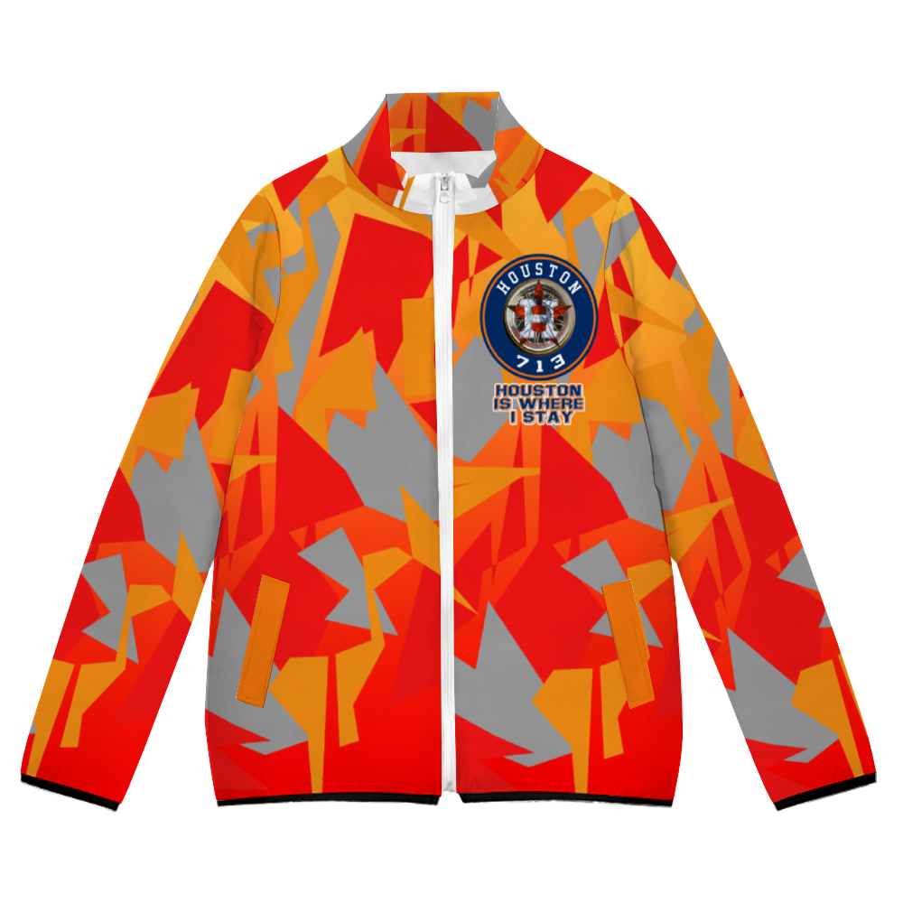 713 Houston is Where I Stay Waterproof Bubble Coat Jacket