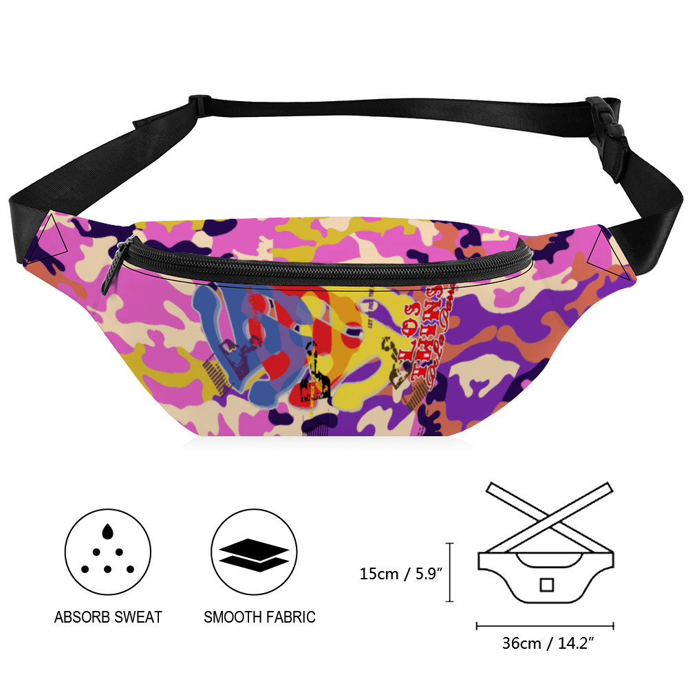 Let Me Pick The Music Camo Bags Waist Bag Chest Bag
