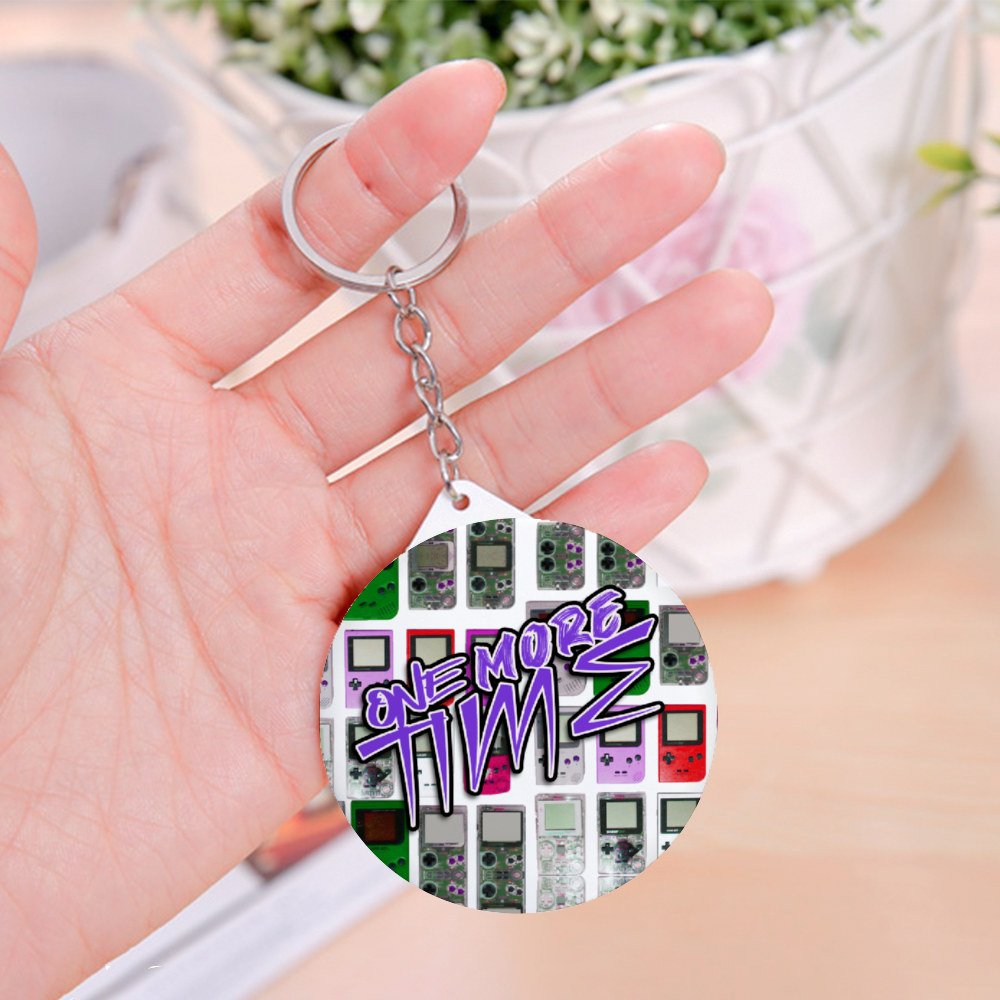 DeLa Parra Key Charm Mirror Keychains