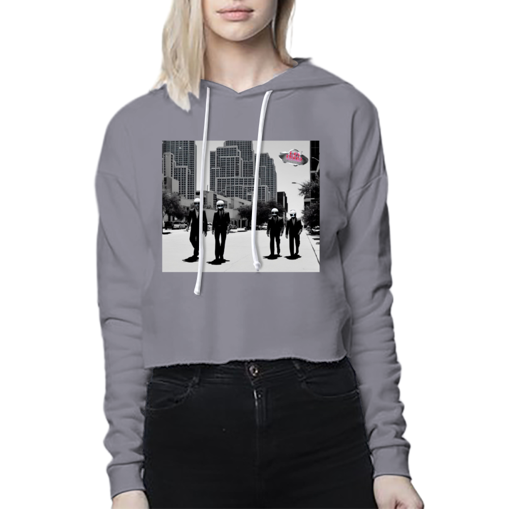 Austin 3021 Women's Lightweight Cropped Hoodies| AFX64CRP