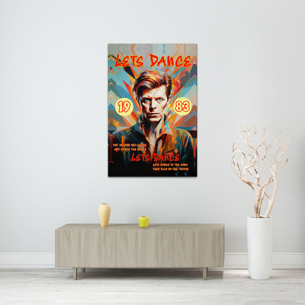 Lets Dance Paintings Wooden Inner Framed Canvas Painting 20" x 30"