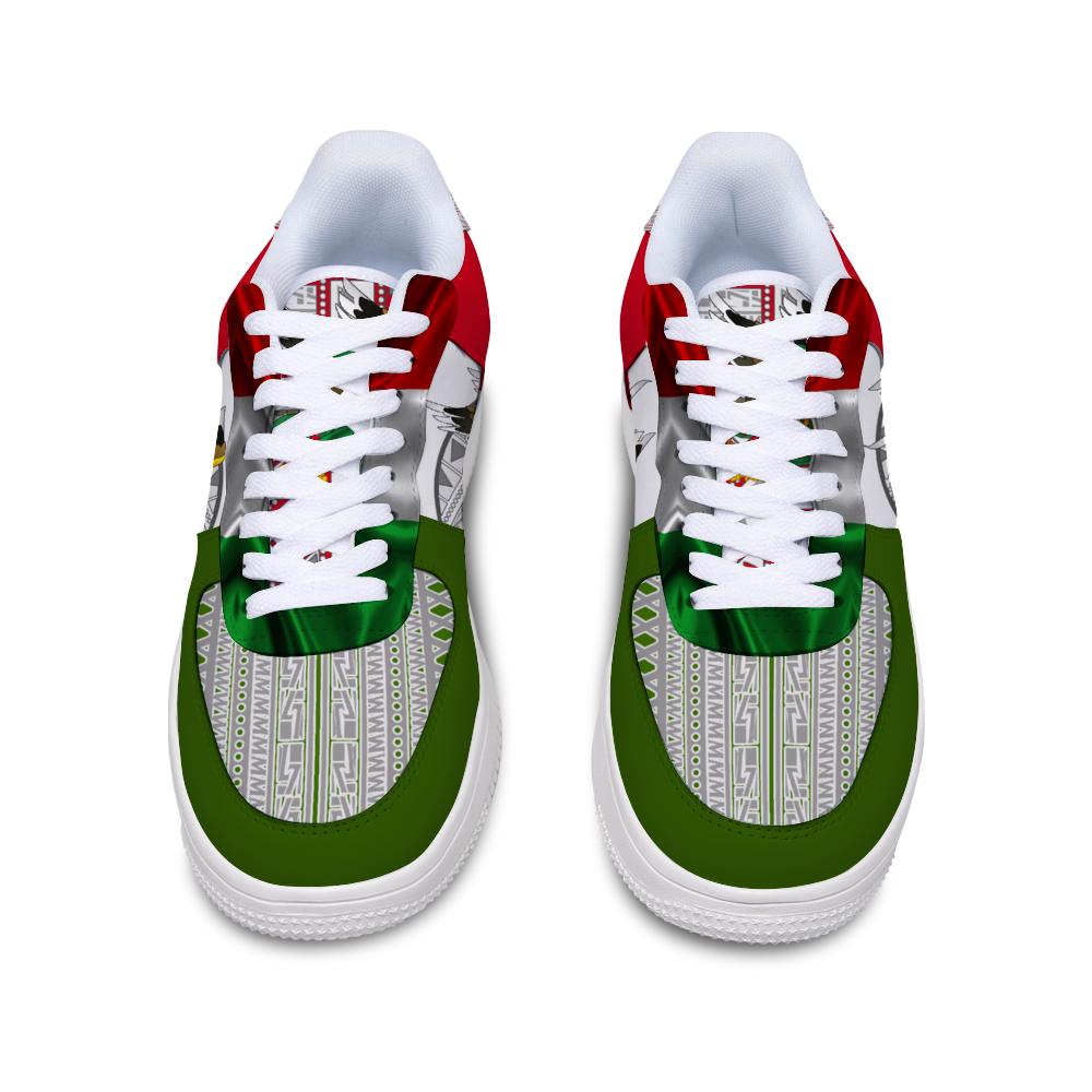 Mexico Flag Dedication Custom Shoes Unisex Sneakers Leisure Sports Shoes