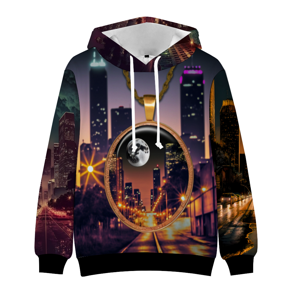 Space Man Houston Pullover Sweatshirts with Pockets