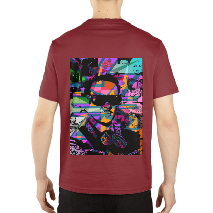 Infante DeLa Parra Men's Casual V-Neck Short Sleeve T-Shirts