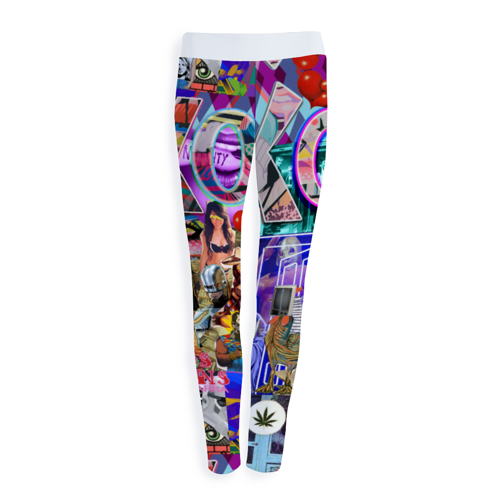 XOXO DeLa Parra Women's High Waisted Yoga Leggings
