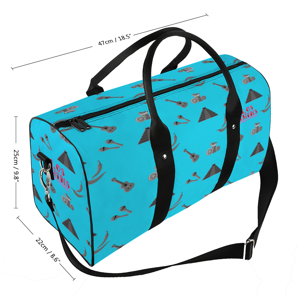 Blue Mayan Travel Gym Bag