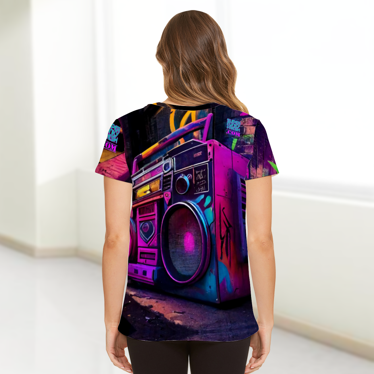 Neon Boombox