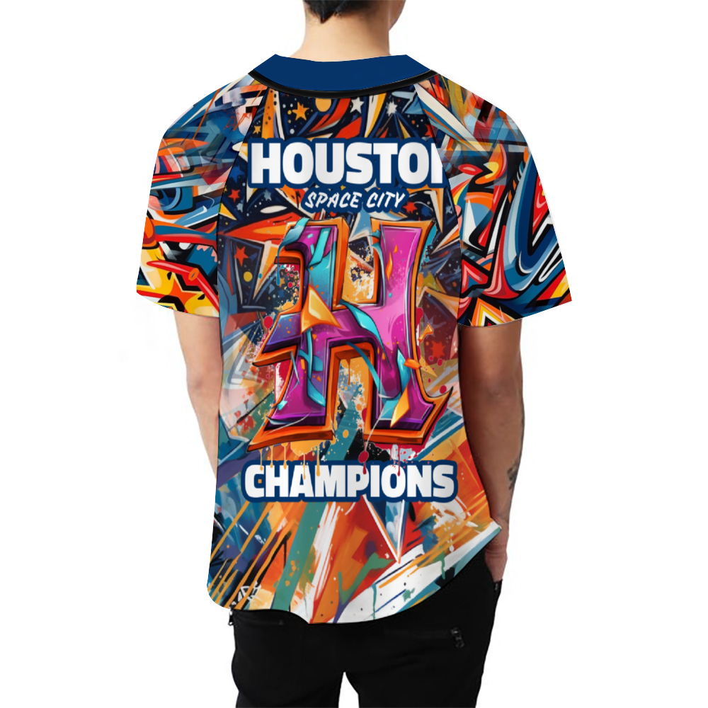 Houston Space City Baseball Jersey Sports Jersey