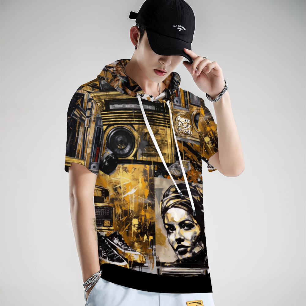 Golden Era Short Sleeve Hoodie