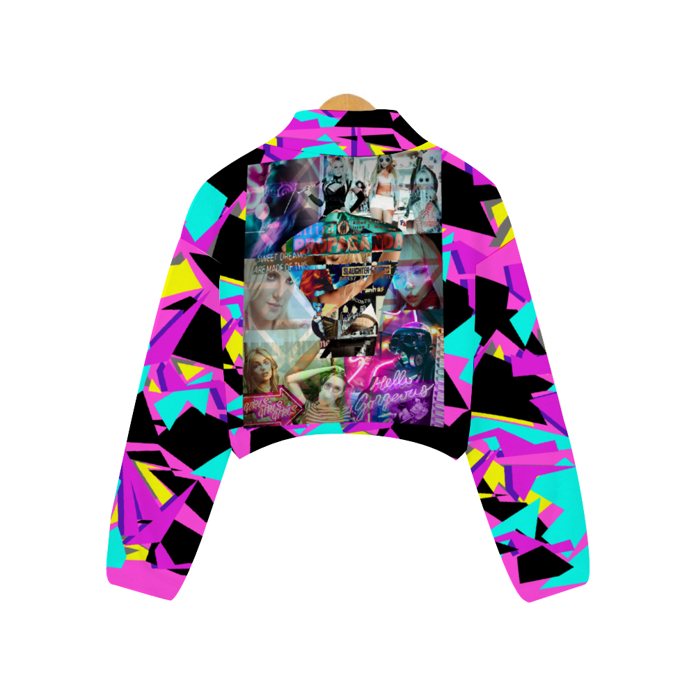 Propaganda Camo Women's Short Flannel Jacket