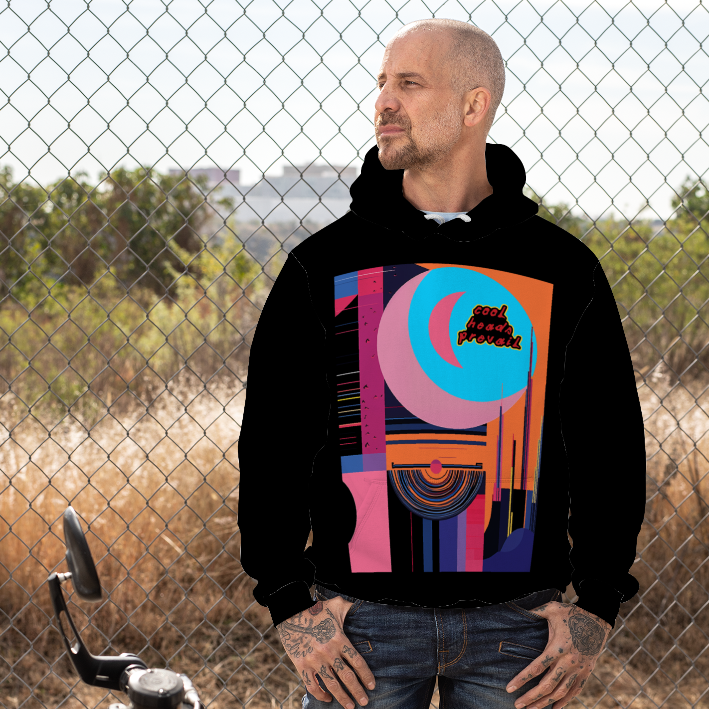Cool Heads Prevail Hoodie with Pockets