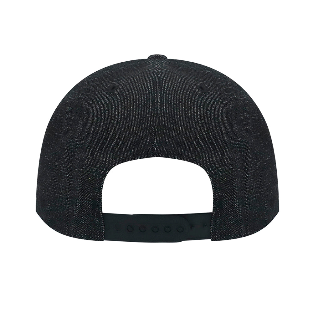 Serape Black Denim Baseball Hat
