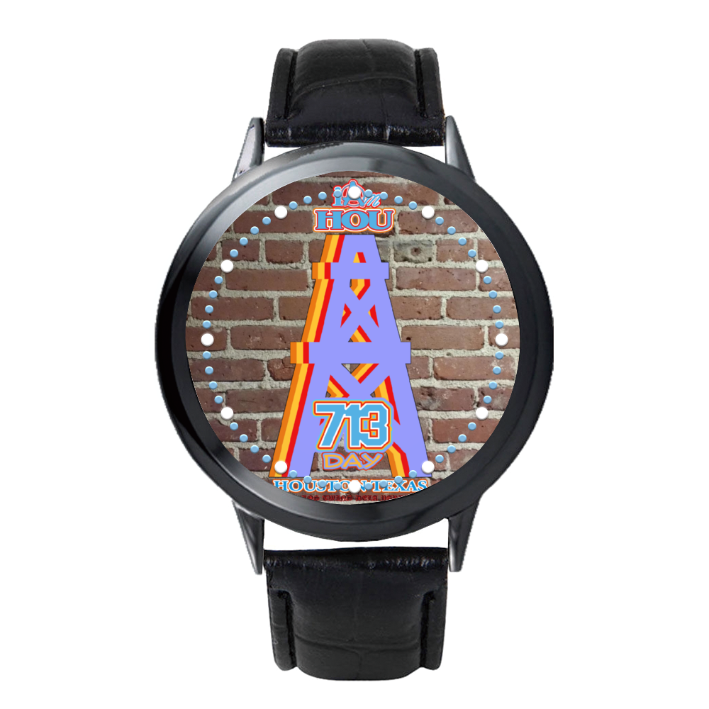 I Am Hou Watch Black LED Touch Screen Watch