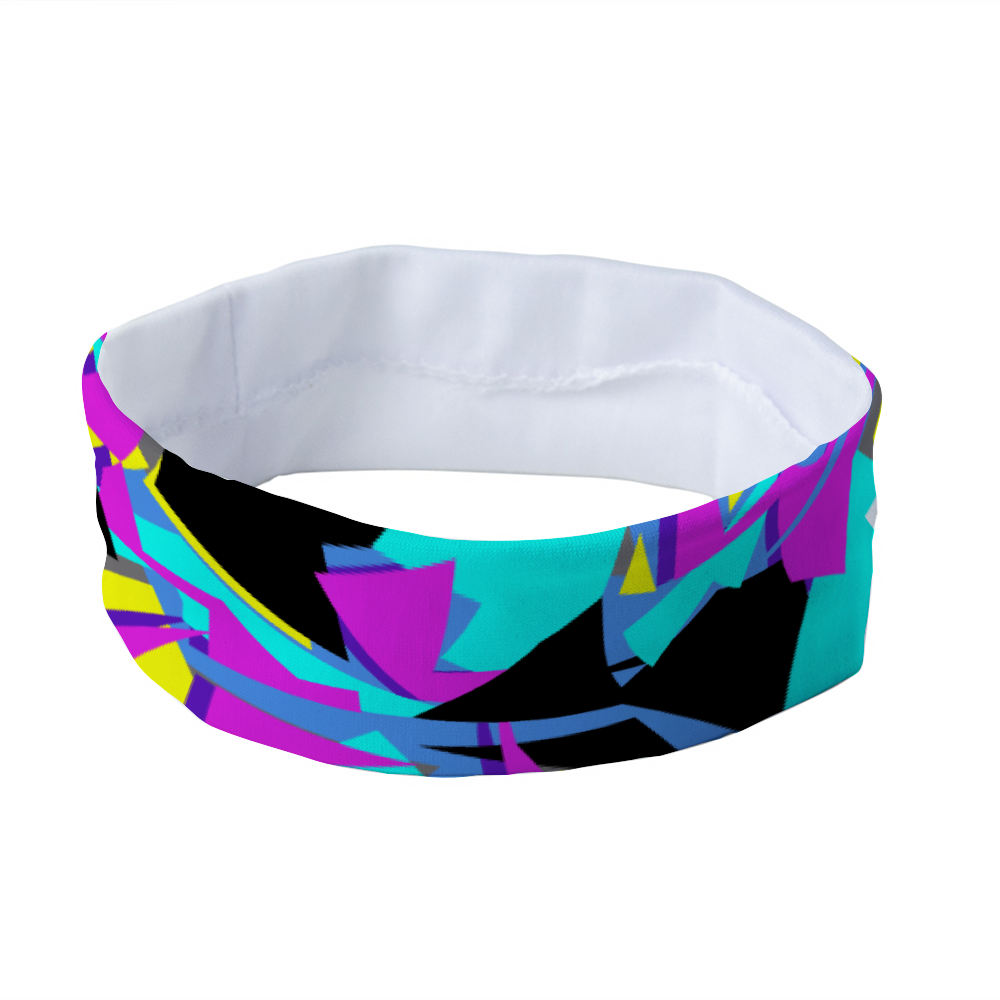 Digital Art Camo Polyester Headband