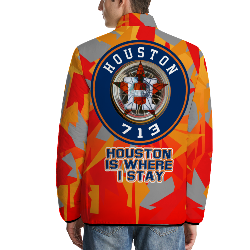 713 Houston is Where I Stay Waterproof Bubble Coat Jacket