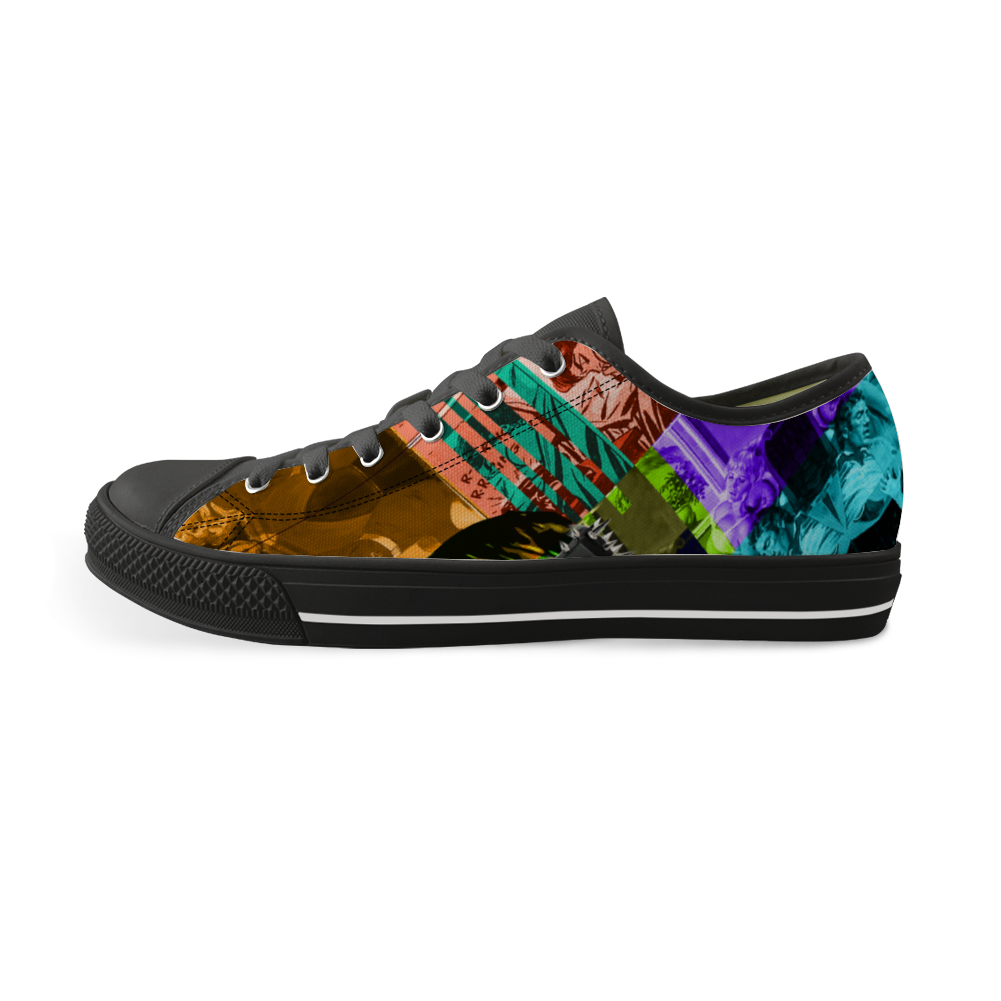 Super Funky Chucks Low Top Canvas Shoes