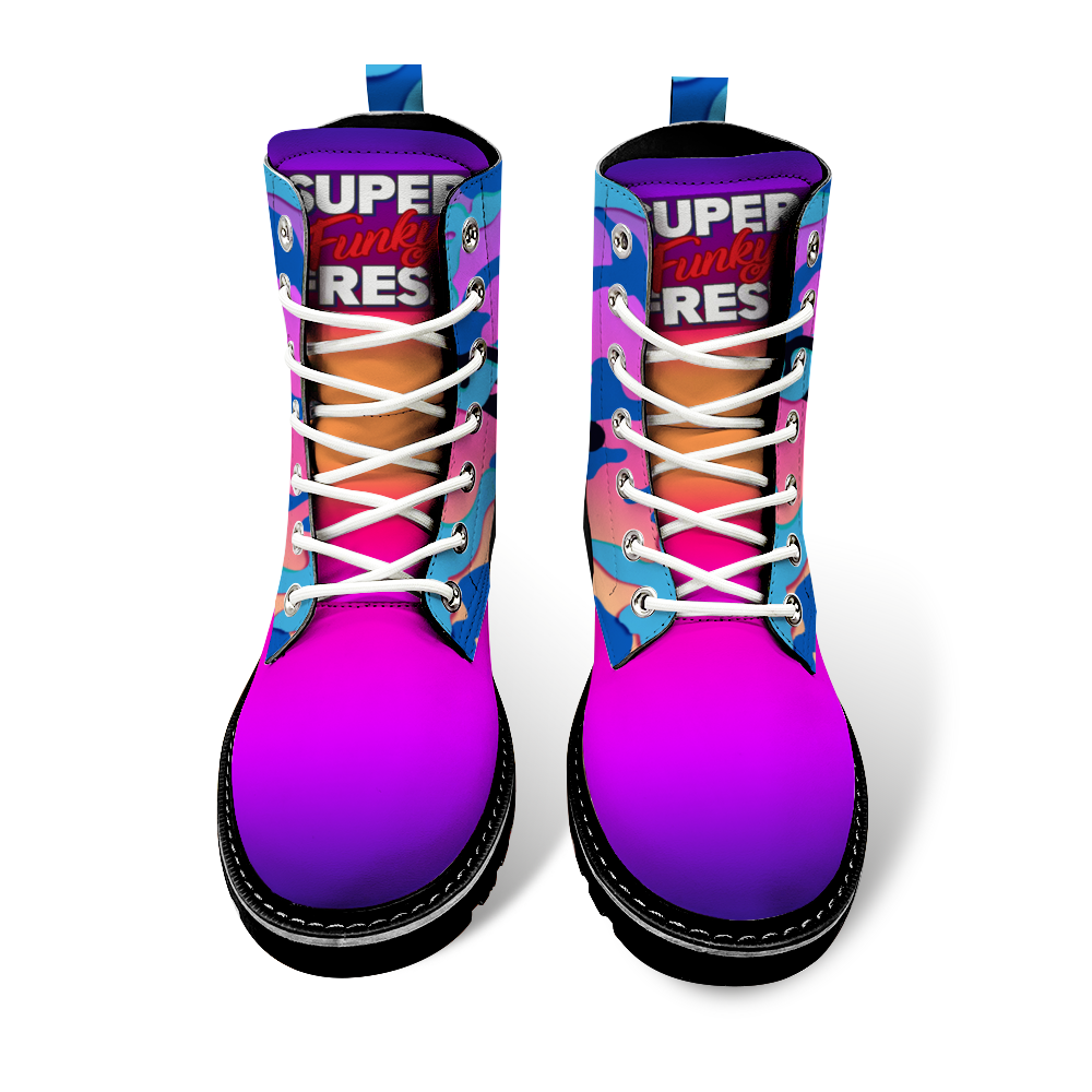 Super Funky Camo Boots